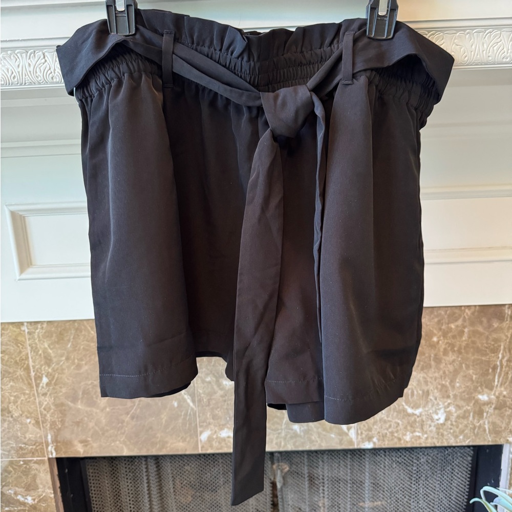 Michael Kors Black High Waist Women's Shorts